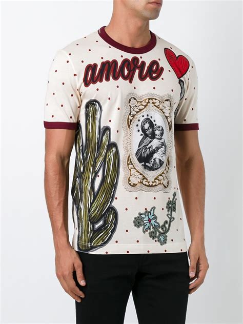 yoox Dolce & Gabbana t shirt